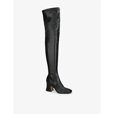 Chloé Janis Over-the-knee Boots In Black