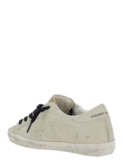 Golden Goose Light Beige/animalier Super-star Sneaker In Neutral