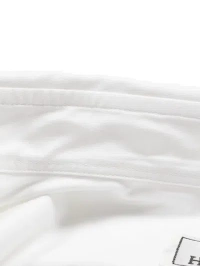 Pre-owned Hermes 2010s Cotton Shirt In White