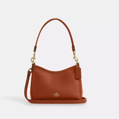 Coach Laurel Small Shoulder Bag In Beige