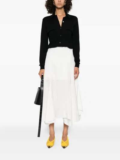 P.a.r.o.s.h Button-up Bodysuit In Black