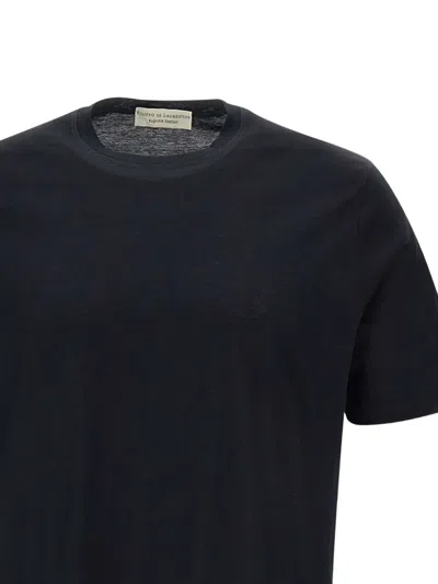 Filippo De Laurentiis Short Sleeves Crew Neck Sweater In Multi