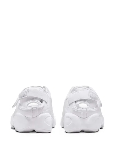 Nike Air Rift Split-toe Strap Sneakers In White