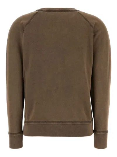 Isabel Marant Étoile Isabel Marant Etoile Mud Cotton Blend Millyny Sweatshirt In Brown