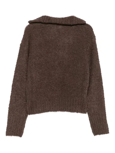 Barena Venezia Barena Brown Wool Blend Sweater In Brown