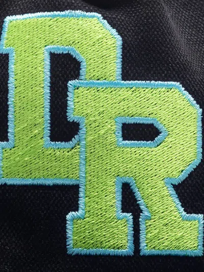 D-r-g-n Symmetry Logo-embroidered Cap In Black