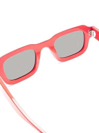 Thierry Lasry X Reese Cooper Flexxxy Rectangle Sunglasses In Pink