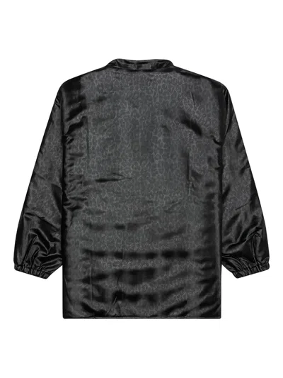 Needles Leopard-print Jacket In Black