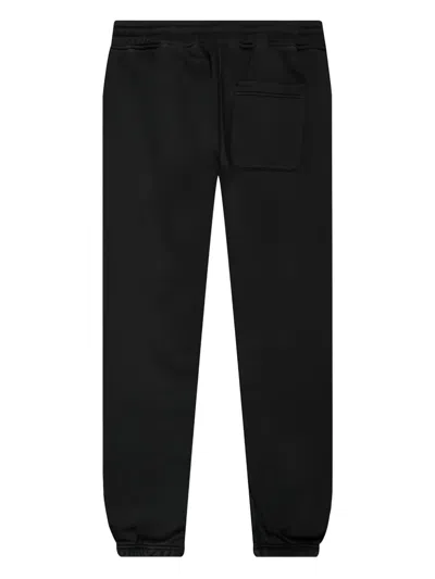 Emotionally Unavailable Melting-heart Logo Sweatpants In Black