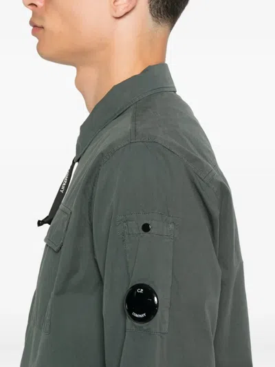 C.p. Company Shirt C. P. Company Men Color Black In Gray