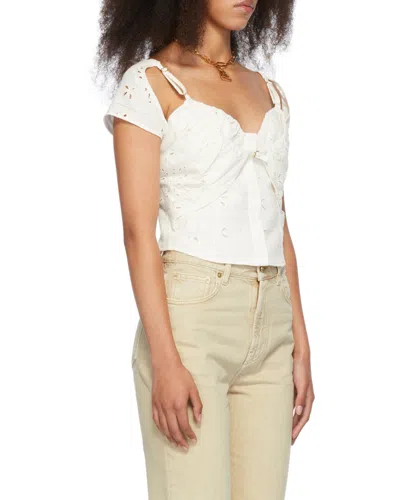 Jacquemus Le Tovallo Blouse In White