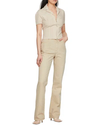 Jacquemus La Chemise Tangelo Virgin Wool-blend Shirt In Black