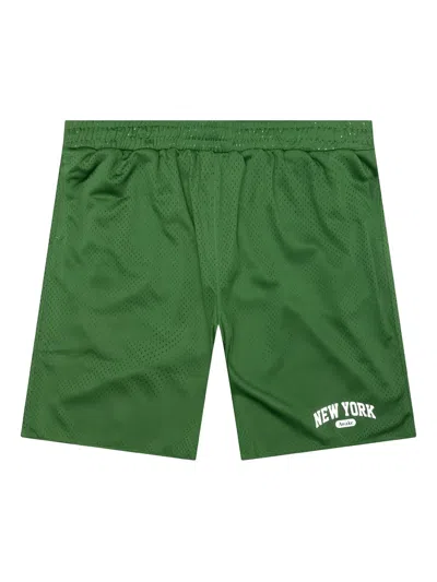 Awake Ny Archway Mesh Shorts In Green