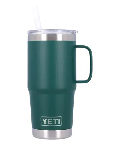 Yeti Rambler Straw Mug In Green