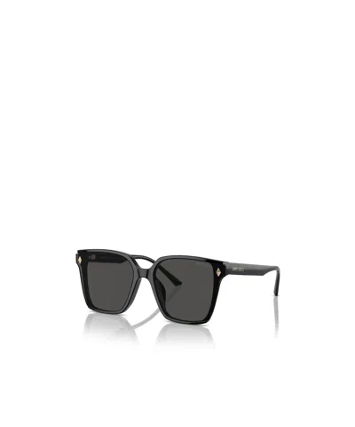 Jimmy Choo Woman Sunglass Jc5016d In Black