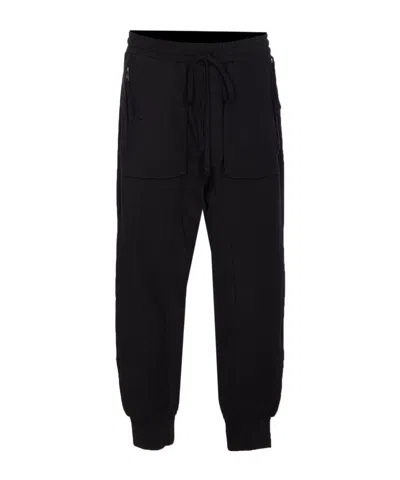 Thom Krom Cotton Trousers In Black