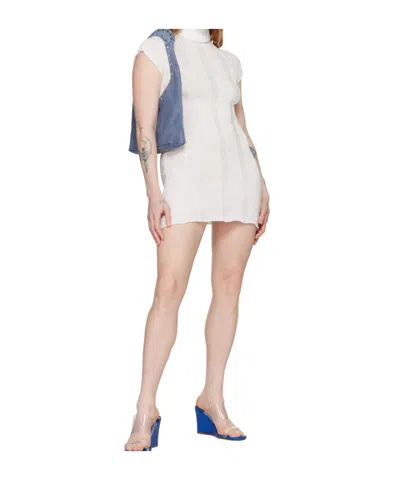 Gimaguas White Salsa Minidress