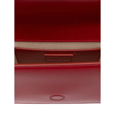 Jacquemus La Petite Pochette Rond C Shoulder Bag In Red
