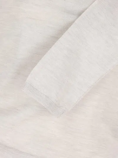 Brunello Cucinelli Turtleneck Sweater In White