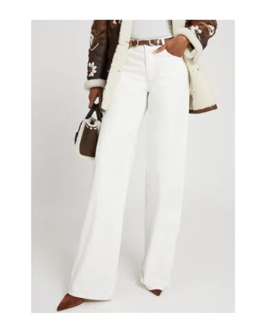 Ermanno Scervino Wide-leg Jeans In White