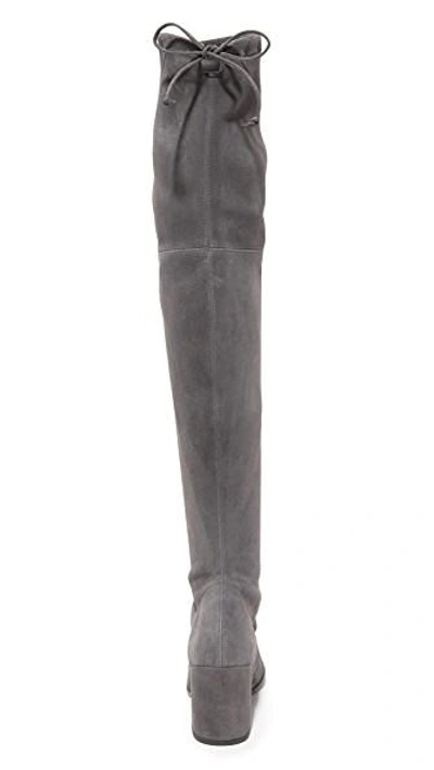 Shop Stuart Weitzman Tieland Over The Knee Boots In Slate