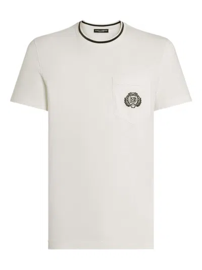 Dolce & Gabbana Jersey T-shirt In White