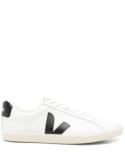 Veja White Sneakers In Yellow