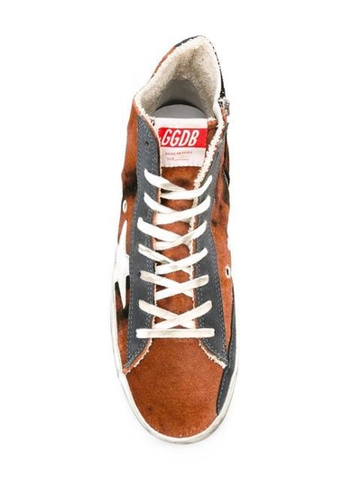 Shop Golden Goose Deluxe Brand Francy Sneakers - Brown