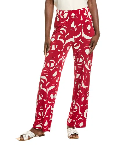Alpha Studio Palazzo Pant In Red