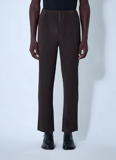 Issey Miyake Brown Monthly Color June Trousers In Brown