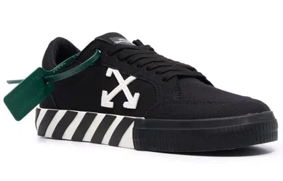 Off-white Vulcanized Low Canvas 'black White'