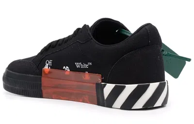 Off-white Vulcanized Low Canvas 'black White'
