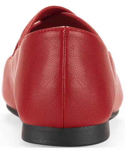 Wild Pair Women's Viehnna Crisscross Ballet Flats, Exclusively At Macy's In Red