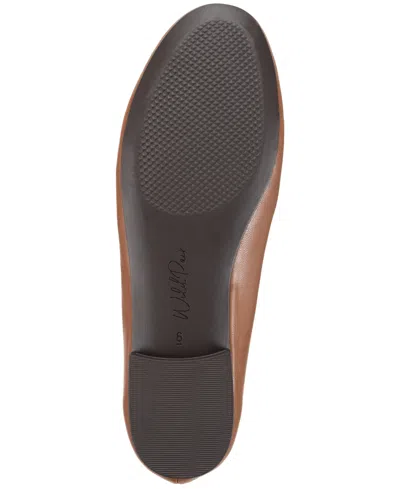 Wild Pair Women's Viehnna Crisscross Ballet Flats, Exclusively At Macy's In Brown