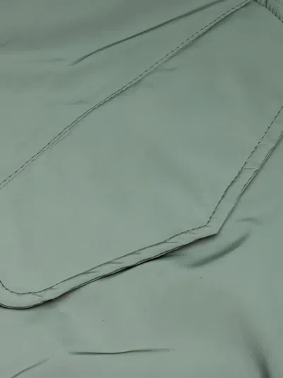 Raf Simons Logo-patch Bomber Jacket In Green