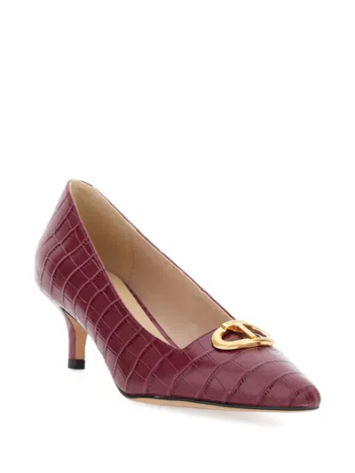 Twinset Twin-set Pointed Toe Pumps In Red