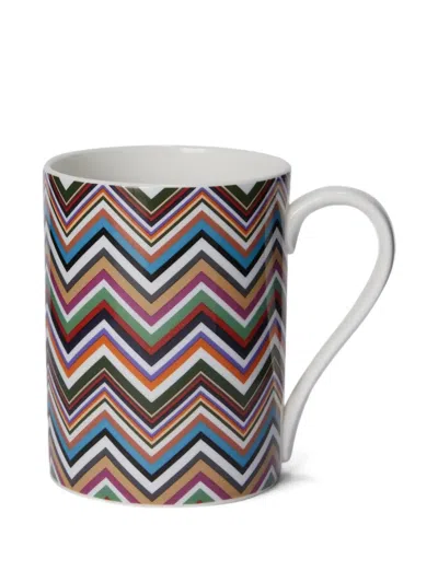 Missoni Holiday Chevron-pattern Mug In Multi