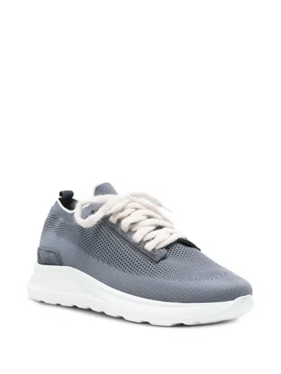 Eleventy Knitted Lace-up Trainers In Multi