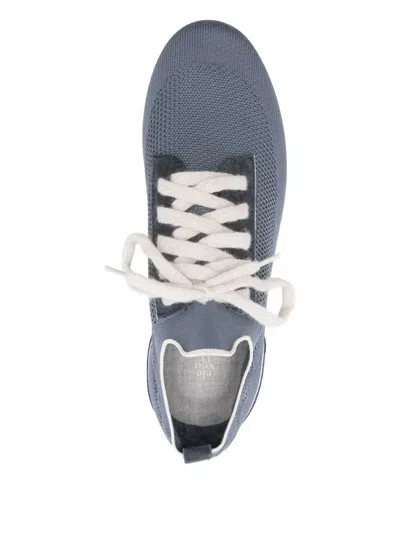 Eleventy Knitted Lace-up Trainers In Multi