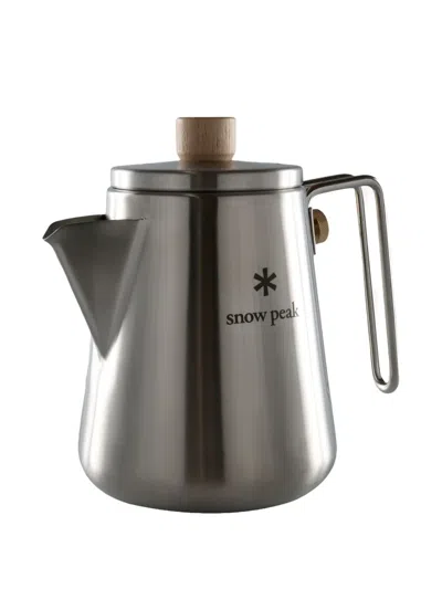 Snow Peak Stainless-steel Kettle (1.3l) In Metallic