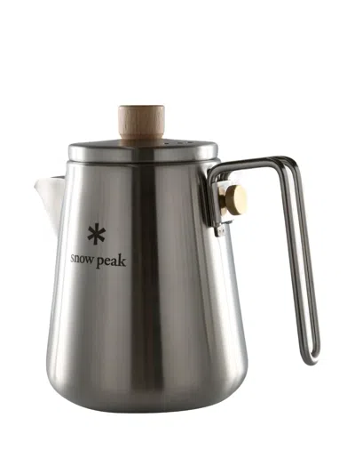 Snow Peak Stainless-steel Kettle (1.3l) In Metallic