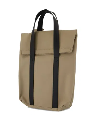 Rains 2 Way Tote Backpack Mini W3 Backpack In Brown