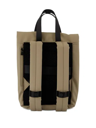 Rains 2 Way Tote Backpack Mini W3 Backpack In Brown