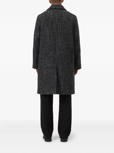 人字斜纹针织图案外套