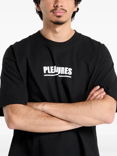Pleasures Scripture T-shirt In Black