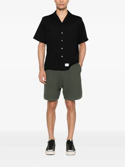 Wtaps Jacquard Shirt In Black