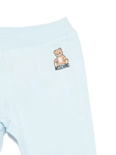 Moschino Teddy Bear-print Tracksuit In Blue