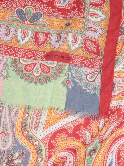 Etro Paisley-pattern Scarf In Multi