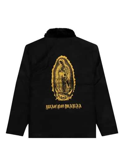 Wacko Maria N-1 Deck Graphic Jacket In Black