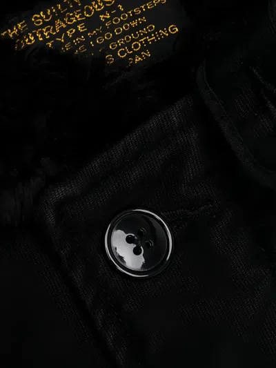 Wacko Maria N-1 Deck Graphic Jacket In Black